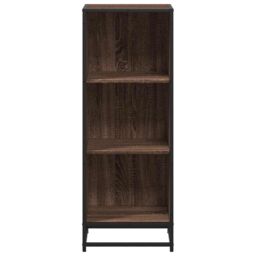 Berkfield Home Book Cabinet Brown Oak 40x35x107.5 cm Engineered Wood - thumbnail 4