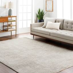 Livabliss Masterpiece-Modern Beige Grey Graphic Fringe Living Dining Bedroom Rug - Size: 200 cm x 290 cm - thumbnail 1