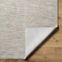 Livabliss Masterpiece-Modern Beige Grey Graphic Fringe Living Dining Bedroom Rug - Size: 200 cm x 290 cm - thumbnail 4