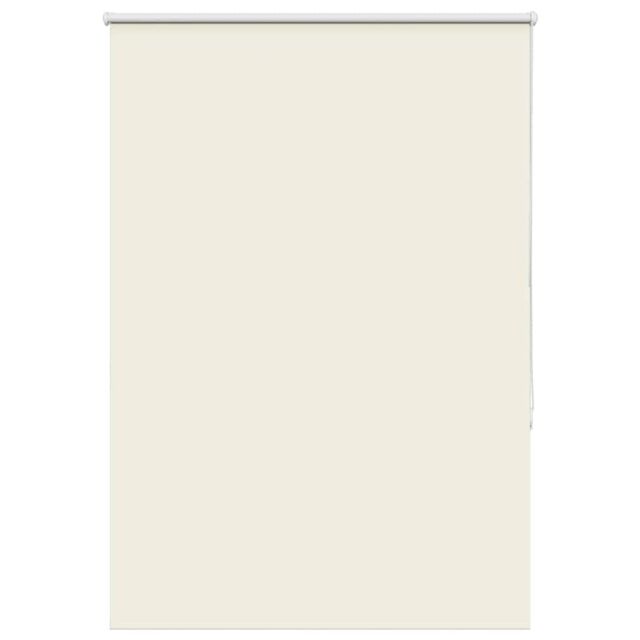 Berkfield Home Roller Blind Blackout Off-White 100x175 cm Fabric Width 95.7 cm Polyester in White - image 1