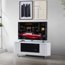 Centurion Supports HAMPSHIRE Corner-Friendly TV Stand with Remote Friendly Door TV Unit - thumbnail 4