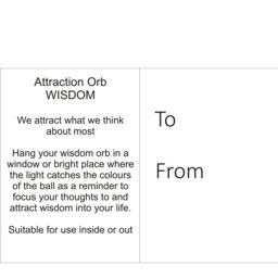 Sienna Glass Attraction Orb Wisdom in Purple - thumbnail 3