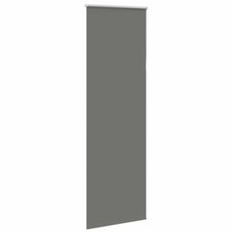 Berkfield Home Roller Blind Blackout Grey 85x210 cm Fabric Width 80.7 cm Polyester - thumbnail 3