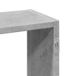 Berkfield Home Wall Shelf Concrete Grey 159x18x66 cm Engineered Wood - Size: 159 x 18 x 66 cm - thumbnail 7