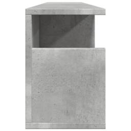 Berkfield Home Wall Cabinet 100x20x30 cm Concrete Grey Engineered Wood - Size: 100 x 20 x 30 cm - thumbnail 5