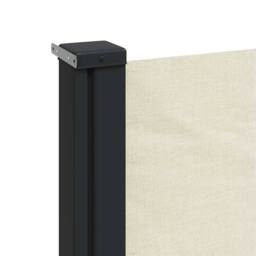 Berkfield Home Retractable Side Awning Cream180x600 cm in Cream - Size: 180x600 cm - thumbnail 7