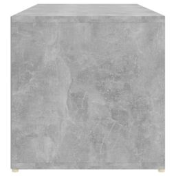 Berkfield Home Shoe Storage Bench Concrete Grey 105x35x35 cm Engineered Wood - Size: 105 x 35 x 35 cm - thumbnail 5