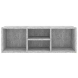Berkfield Home Shoe Storage Bench Concrete Grey 105x35x35 cm Engineered Wood - Size: 105 x 35 x 35 cm - thumbnail 4