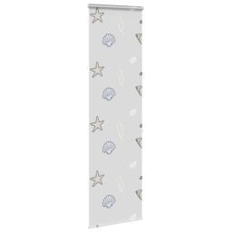 Berkfield Home Shower Roller Blind with Cassette 60x240 cm Fabric Width 56 cm in Black - thumbnail 3