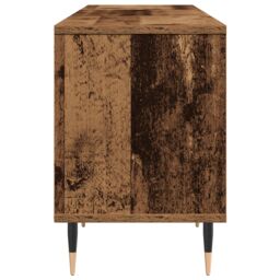 Berkfield Home TV Cabinet Old Wood 150x30x44.5 cm Engineered Wood in Brown - thumbnail 8