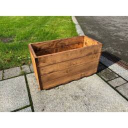 Charles Taylor Multi Pack of 3 - Regular Open Berwick Trough - L25 x W52.5 x H30.5 cm in Light Brown - thumbnail 2