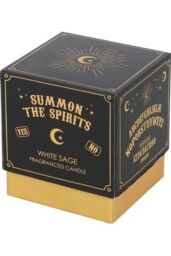 KDMD Summon the Spirits Talking Board White Sage Candle in Black - thumbnail 5