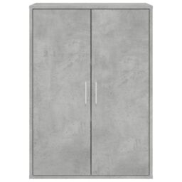 Berkfield Home Sideboard Concrete Grey 60x31x84 cm Engineered Wood - Size: 60 x 31 x 84 cm - thumbnail 5