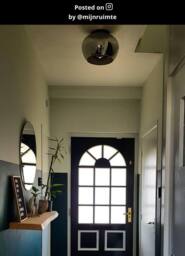 Lucide 'JUDI' Dimmable Stylish Indoor Rotatable Flush Ceiling Light 1xE27 in Grey - thumbnail 6
