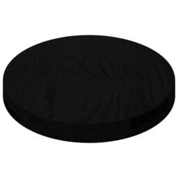 Berkfield Home Table Top Dark Brown 80x40x4 cm Solid Wood Oak Oval - Size: 80 x 40 x 4 cm - thumbnail 6