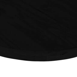 Berkfield Home Table Top Dark Brown 80x40x4 cm Solid Wood Oak Oval - Size: 80 x 40 x 4 cm - thumbnail 8