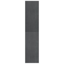 Berkfield Home Book Cabinet Room Divider Grey 40x30x135.5 cm Pinewood - thumbnail 6