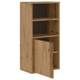 Berkfield Home Side Cabinet ODDA 40x24x79 cm Solid Wood Pine in Brown - Size: 40 x 24 x 79 cm - thumbnail 5