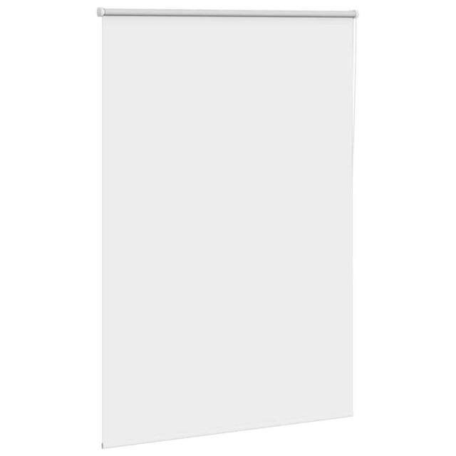 Berkfield Home Roller Blind Blackout White 100x150 cm Fabric Width 95.7 cm Polyester - image 1