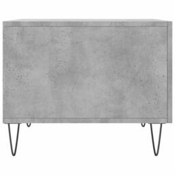Berkfield Home Decorative Coffee Tables 2 pcs Concrete Grey 50x50x40 cm Engineer - Size: 50 x 50 x 40 cm - thumbnail 8