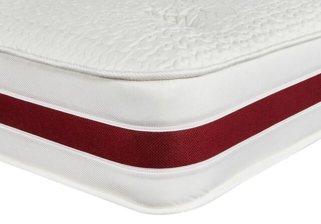 Sloomy Bronze 1500 Dual Sided Pocket Mattress in White - Size: Double - image 1