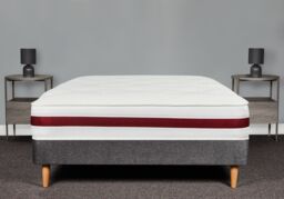 Sloomy Bronze 1500 Dual Sided Pocket Mattress in White - Size: Double - thumbnail 4
