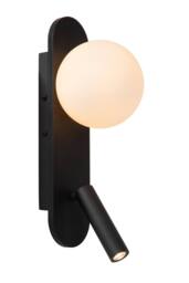 Netlighting Lucide KELLY Bedside lamp LED 1x35W 3000K Black - thumbnail 1