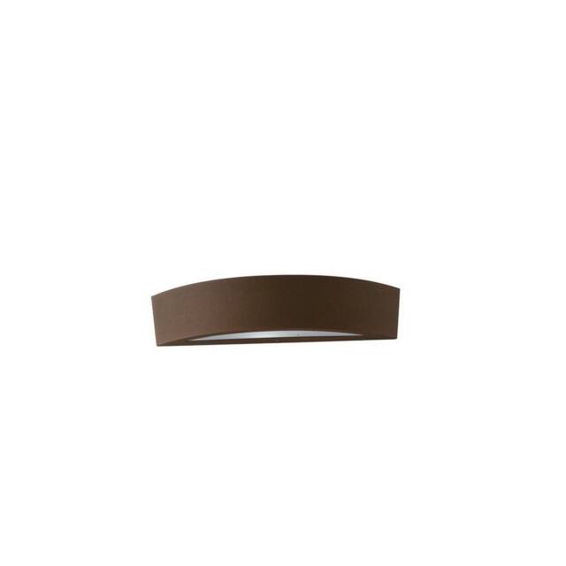Netlighting Tucson Outdoor Flush Aluminum Wall Lamp Bronze IP44 E14