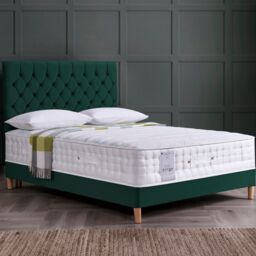 Rest Relax Ivy 1000 Pocket Sprung Aloe Vera Memory Mattress in White - Size: Super King - thumbnail 3