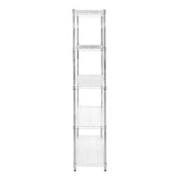 Monstershop KuKoo Wire Racking - 45cm x 90cm x 180cm in Silver - Size: 45 cm x 90 cm x 180 cm - thumbnail 2