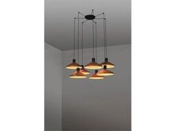 Netlighting Kombo Cluster Pendant Ceiling Light Orange E27 - thumbnail 2