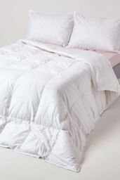 Homescapes Premium White Goose Down 4.5 Tog Summer Duvet - Size: Single
