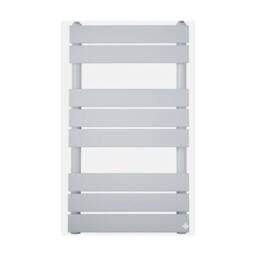 Bathroom Kingdom Queenstown White Designer Flat Panel Heated Towel Rail 800x450mm - thumbnail 1