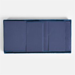 OHS Storage Cube Unit 6 Draw Ottoman Space Saving Velvet Chest Shoe Organiser in Teal - thumbnail 3