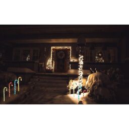 MANTRARAJ 4Pcs LED Candy Canes Christmas Outdoor Decoration Pathway Garden Light - thumbnail 7