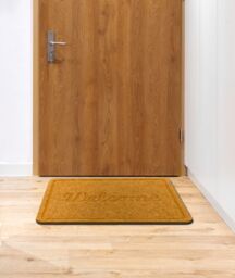 RugsX Welcome 1208 Doormat in Brown - Size: 50 cm x 80 cm - thumbnail 5