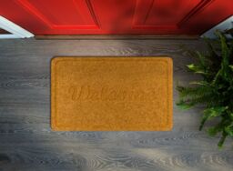 RugsX Welcome 1208 Doormat in Brown - Size: 50 cm x 80 cm - thumbnail 4