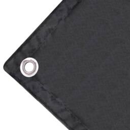 Berkfield Home Balcony Screen Oxford Fabric 90x600 cm Anthracite in Black - thumbnail 3