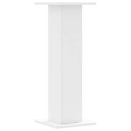 Berkfield Home Plant Stands 2 pcs White 30x30x80 cm Engineered Wood - Size: 30 x 30 x 80 cm - thumbnail 7
