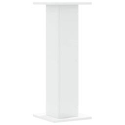 Berkfield Home Plant Stands 2 pcs White 30x30x80 cm Engineered Wood - Size: 30 x 30 x 80 cm - thumbnail 5