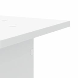 Berkfield Home Plant Stands 2 pcs White 30x30x80 cm Engineered Wood - Size: 30 x 30 x 80 cm - thumbnail 8
