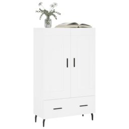 Berkfield Home Highboard White 69.5x31x115 cm Engineered Wood - thumbnail 3