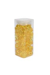 KDMD Large Yellow Acrylic Stones in Square Jar 300gr 2 Pack - thumbnail 2