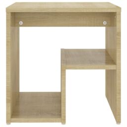 Berkfield Home Bed Cabinets 2 pcs Sonoma Oak 40x30x40 cm Engineered Wood in Brown - Size: 40 x 30 x 40 cm - thumbnail 4