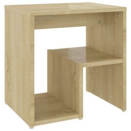 Berkfield Home Bed Cabinets 2 pcs Sonoma Oak 40x30x40 cm Engineered Wood in Brown - Size: 40 x 30 x 40 cm - thumbnail 3