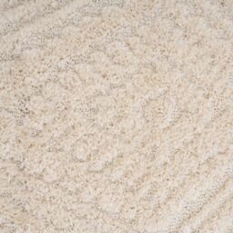 Kukoon Grey Silver Lined Abstract Living Area Rug in Beige - Size: 120 cm x 170 cm - thumbnail 4