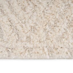 Kukoon Grey Silver Lined Abstract Living Area Rug in Beige - Size: 120 cm x 170 cm - thumbnail 3