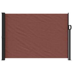 Berkfield Home Retractable Side Awning Brown 140x500 cm