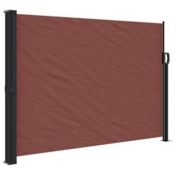 Berkfield Home Retractable Side Awning Brown 140x500 cm - thumbnail 3