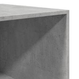 Berkfield Home Wardrobe Concrete Grey 100x50x200 cm Engineered Wood - Size: 100 x 50 x 200 cm - thumbnail 8
